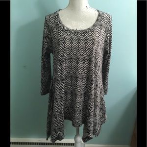 Zig Zag Patterned Top