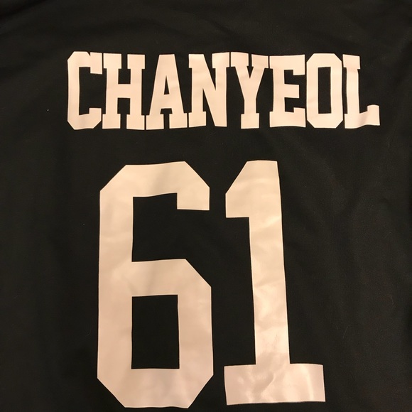 EXO Chanyeol Number 61 Long Sleeve Shirt - Picture 4 of 5