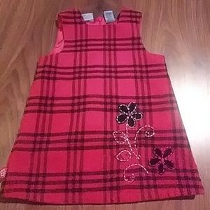 Red Baby Girl Jumper