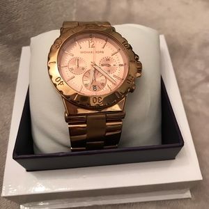 Michael Kors Rose-Gold Watch