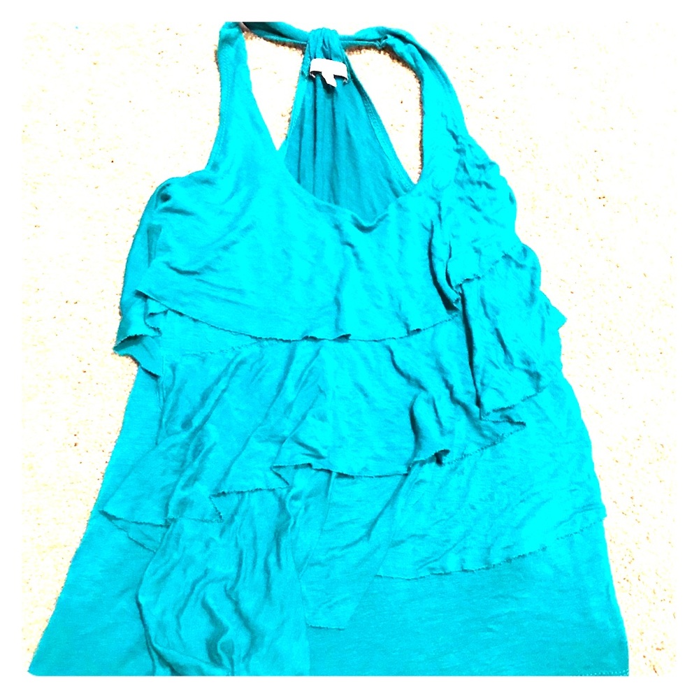 Ruffle tank top