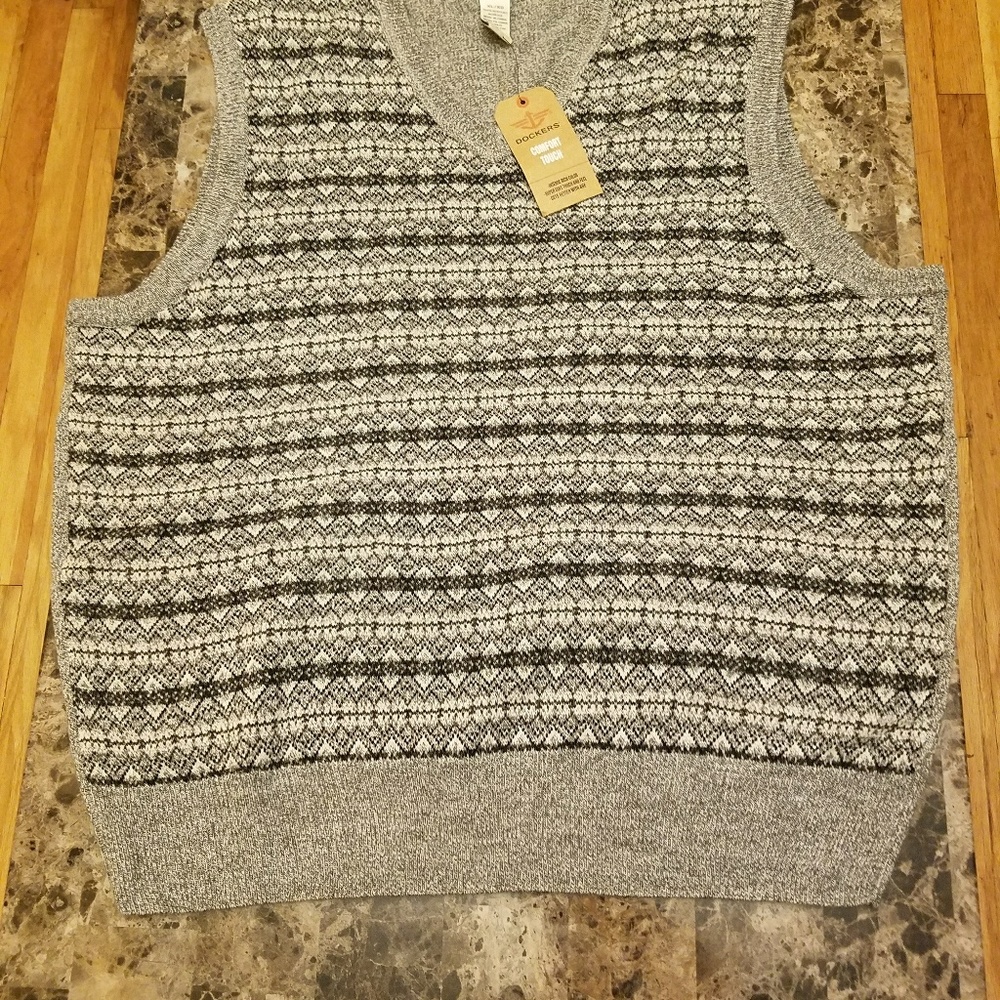 Men's sleeveless sweater - Picture 4 of 4