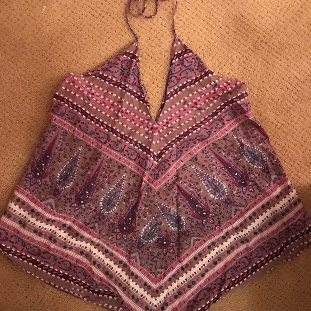 Paisley Halter top