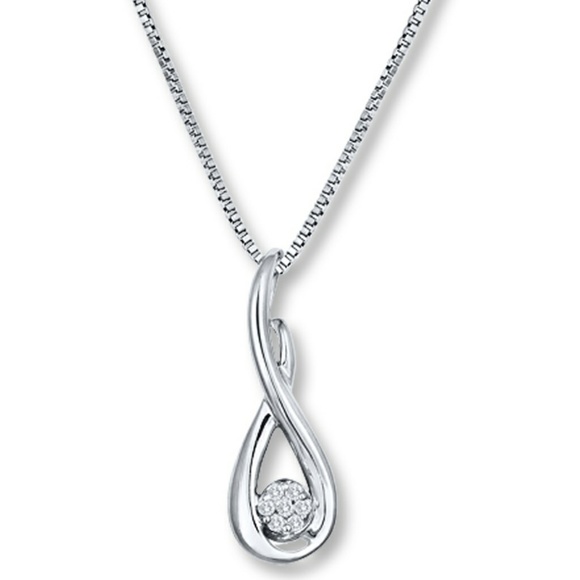 Infinity Diamond Necklace ๐ - Picture 1 of 2