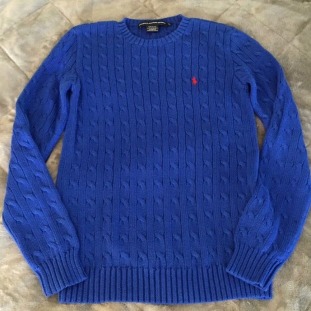 Blue Ralph Lauren sweater
