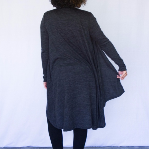 Two-Tone Knit Cardi - Picture 3 of 3