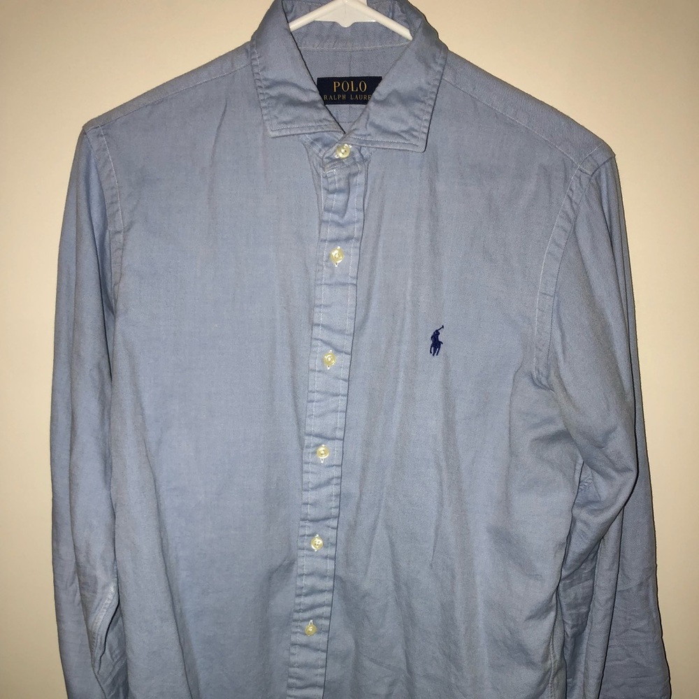 Light Blue Polo Ralph Lauren Dress Shirt