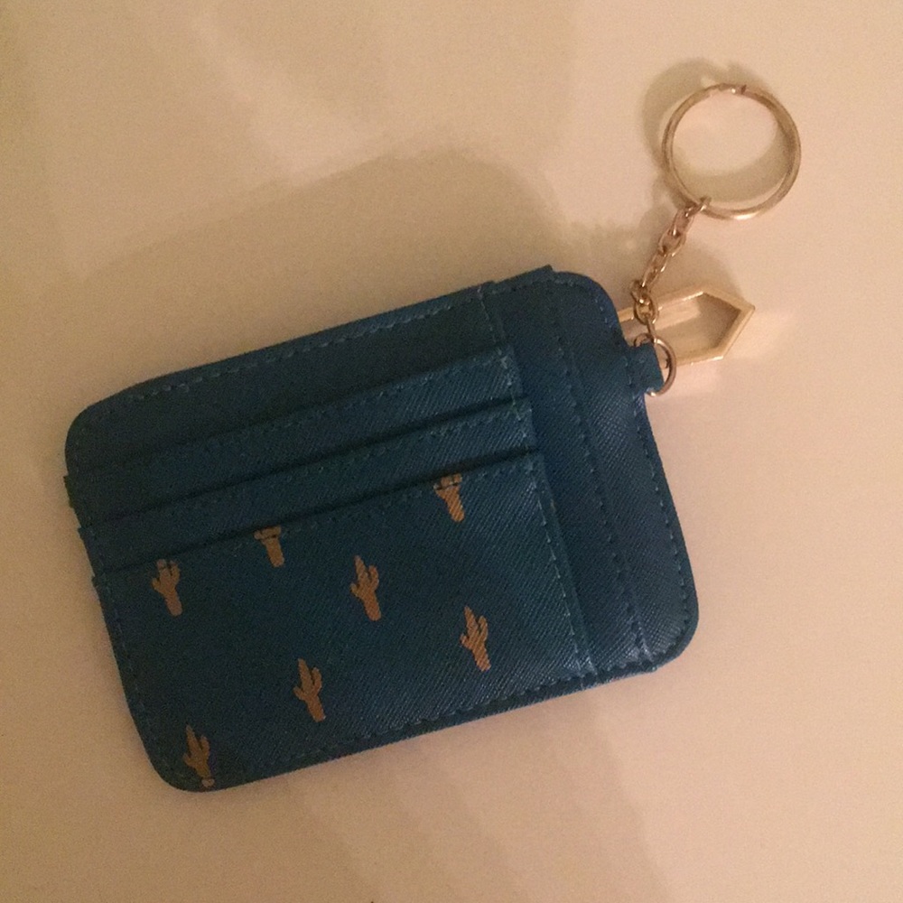 Free People keychain wallet