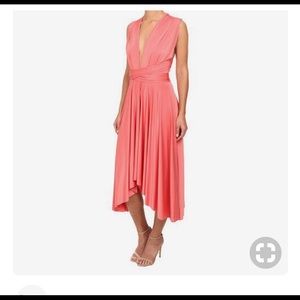 Gabriella Rocha Venus Butterfly Sleeve Dress