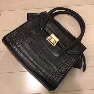 Croc Embossed Mini Bag