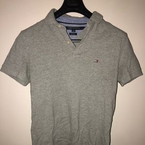 Light Grey Tommy Hilfiger Polo Shirt