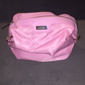 Pink Versace Parfums Bag