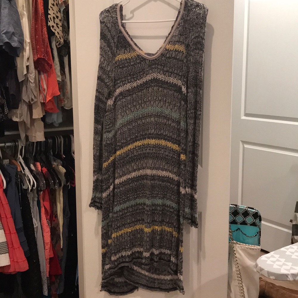 Free People Long sweater dress