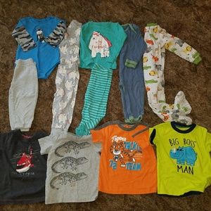 12 piece lot of 24 months boys clothes