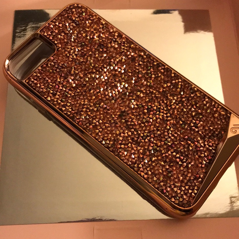 Case- mate brilliance rose gold iPhone 7 case