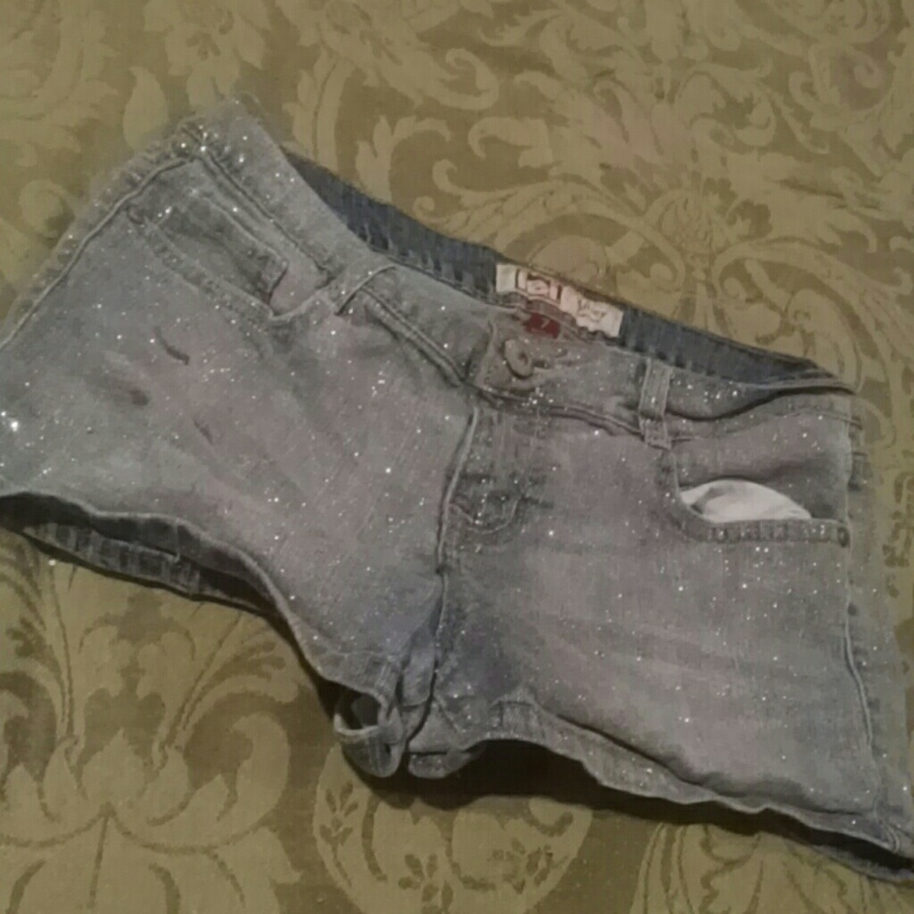 Glitter shorts