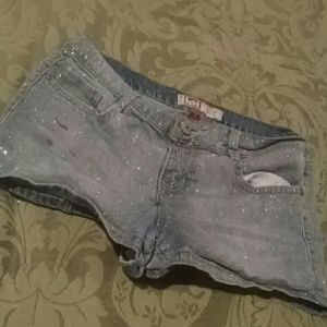 Glitter shorts