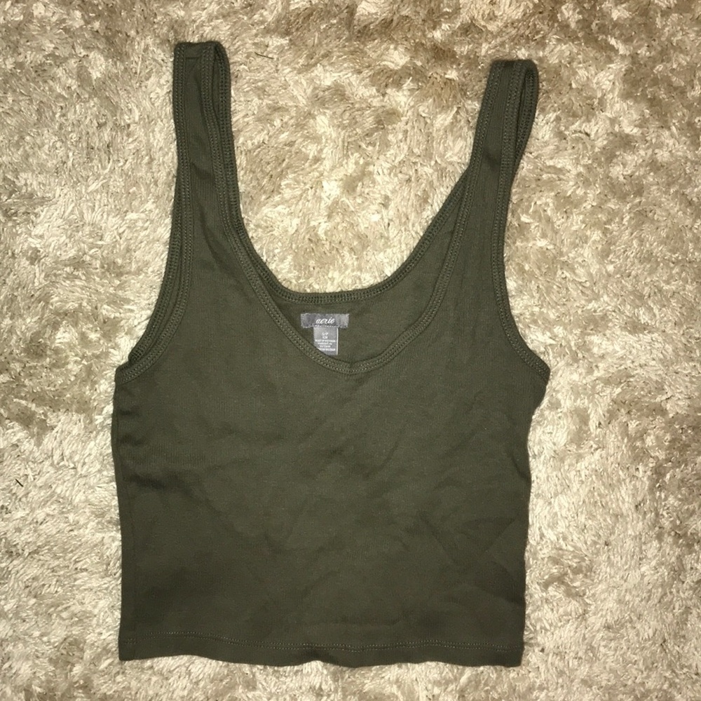Aerie Cropped Tank Top