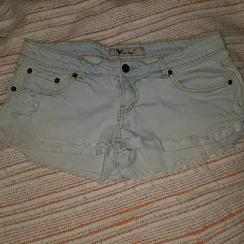 Wet Seal Light Jean Shorts