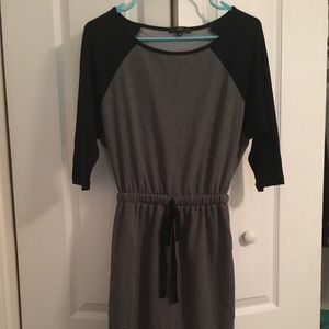 Tart black and gray XS mini dress