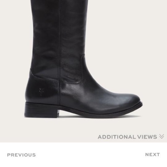 Never worn, in box black Melissa Frye boots - Picture 4 of 4