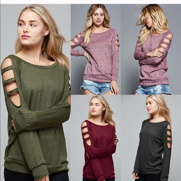 Super Soft Cut-out Detail Top - Picture 2 of 2