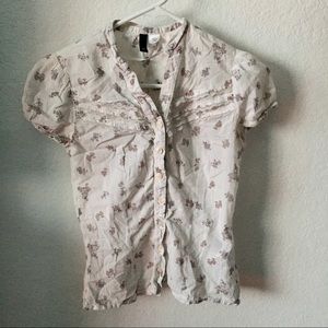 H&M button down top