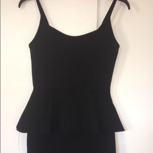 Black pemplum dress 🖤