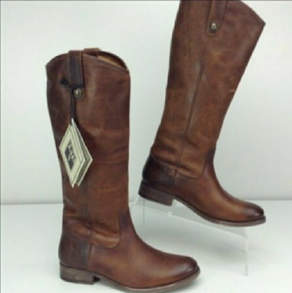 Brand new Frye tall boots"distressed style look"