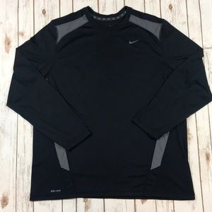 Nike Dri-Fit mens work out long sleeve shirt XXL