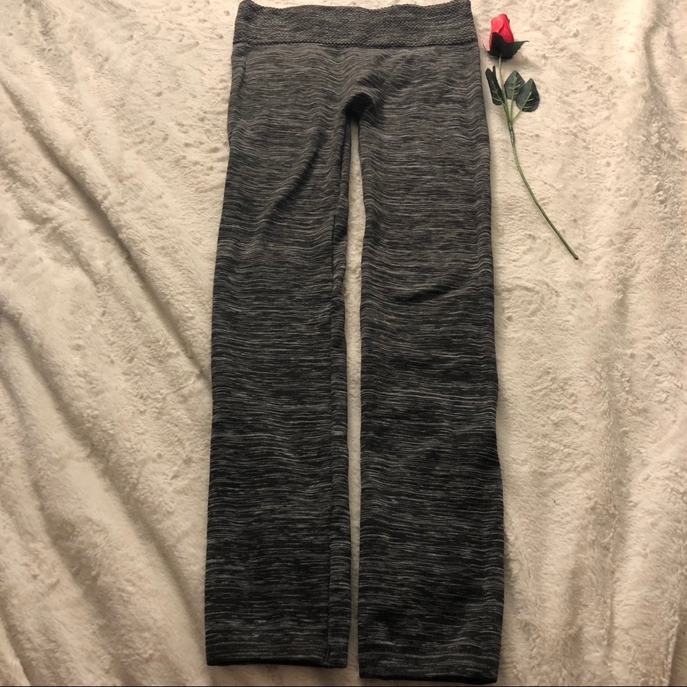 Thick gray high waisted leggings!