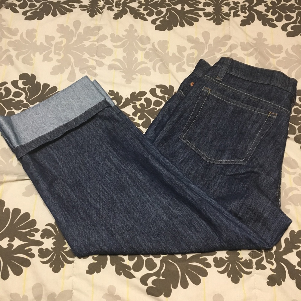 Merona cropped denim