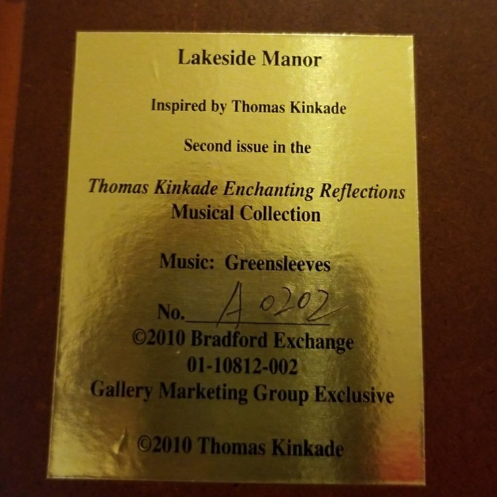 THOMAS KINKADE Musical Collection Gift - Picture 7 of 7