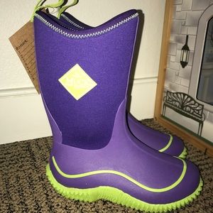 Kid's Purple Hale Muck Boots