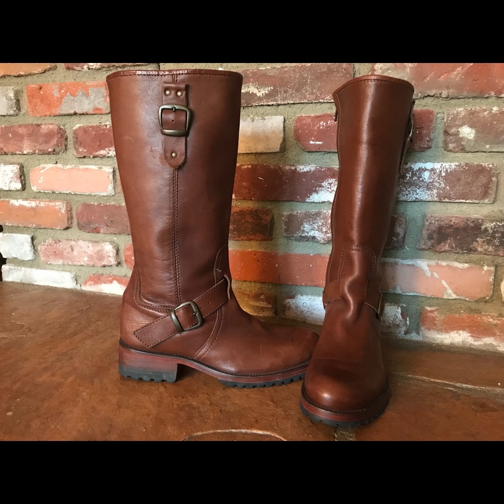 Steve Madden Brown Leather Boots