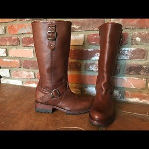 Steve Madden Brown Leather Boots
