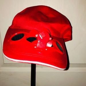 Solar Powered fan cap ..