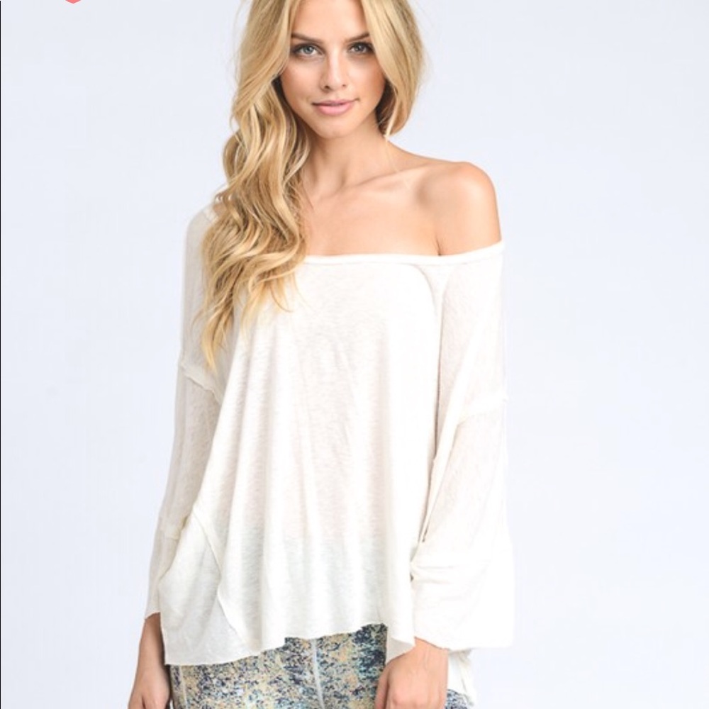 NWT Off shoulder casual top