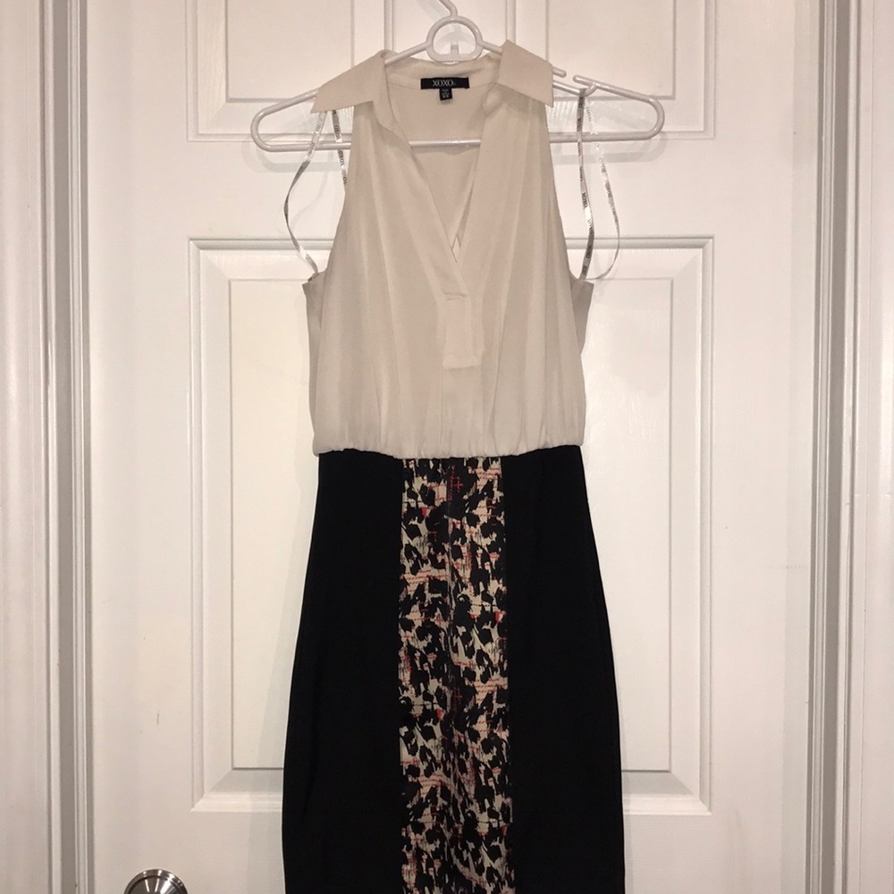 Sleeveless patten dress