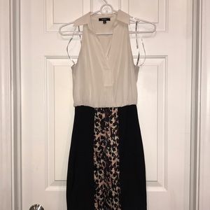 Sleeveless patten dress