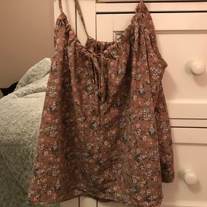 Floral camisole blouse size S