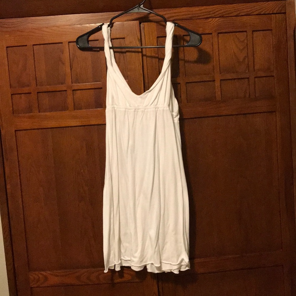 White sun dress