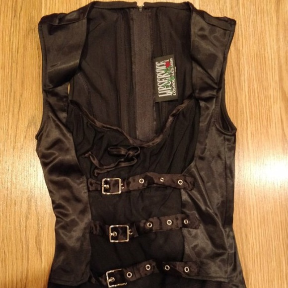 SOLD 🔥Vintage lip service gothic dress 90s goth - Picture 2 of 5