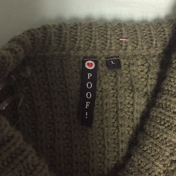 3/4 sleeve side-tie sweater - Picture 3 of 3