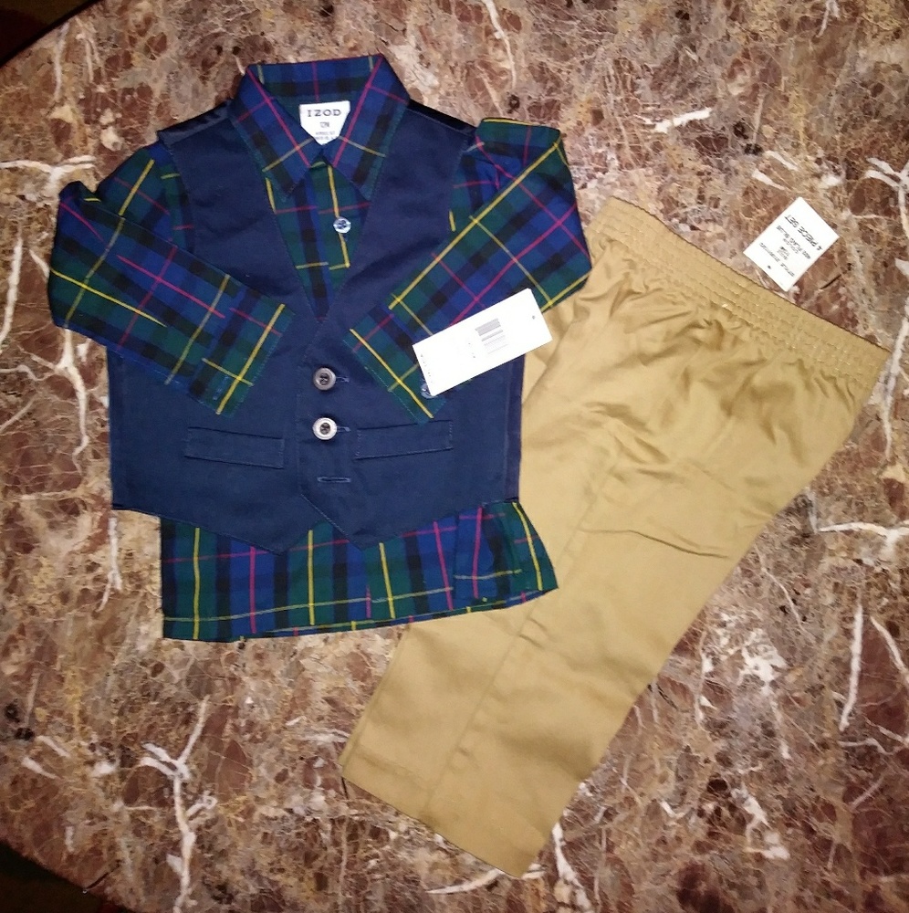 Izod 3piece Suit