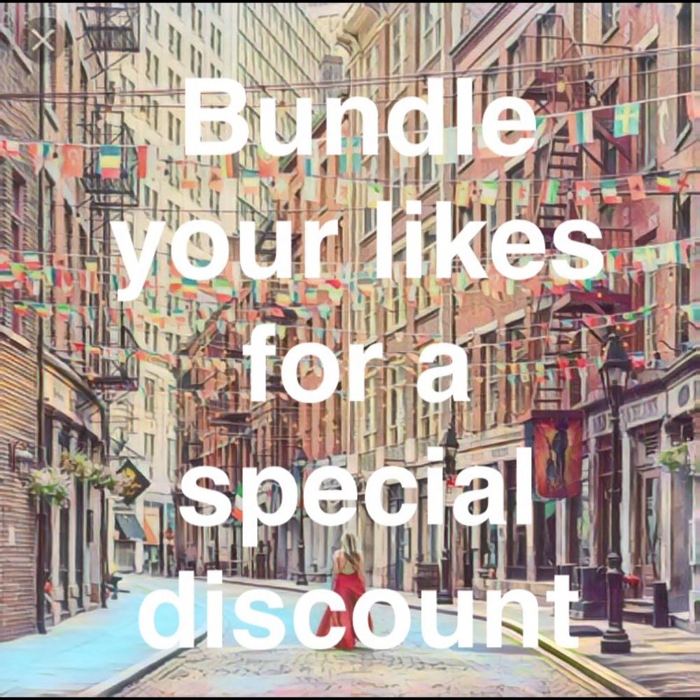 Bundle your likes for a special discount!