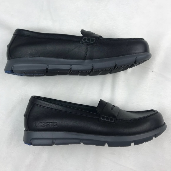 ❤️SOLD❤️ BIRKENSTOCK Saitama Penny Loafer Black 37 - Picture 2 of 8