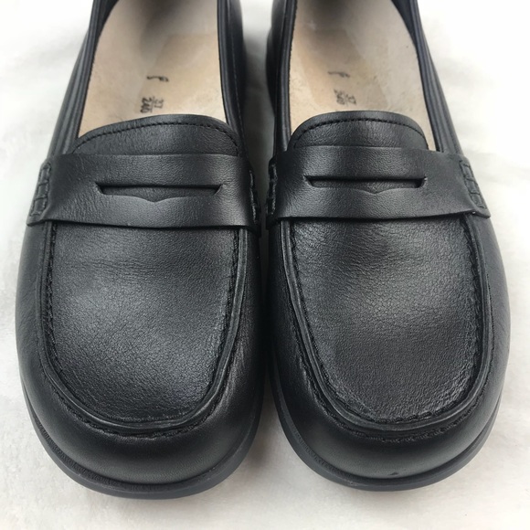 ❤️SOLD❤️ BIRKENSTOCK Saitama Penny Loafer Black 37 - Picture 4 of 8