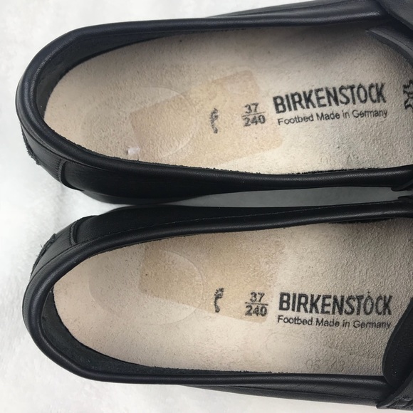 ❤️SOLD❤️ BIRKENSTOCK Saitama Penny Loafer Black 37 - Picture 6 of 8