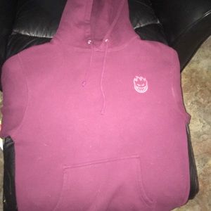Maroon spitfire hoodie